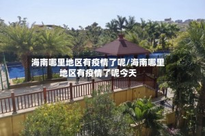 海南哪里地区有疫情了呢/海南哪里地区有疫情了呢今天