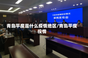 青岛平度是什么疫情地区/青岛平度役情
