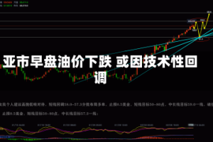 亚市早盘油价下跌 或因技术性回调