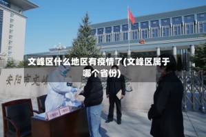 文峰区什么地区有疫情了(文峰区属于哪个省份)