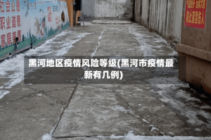 黑河地区疫情风险等级(黑河市疫情最新有几例)