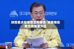 陕西重点疫情地区有哪些/陕西哪些地方疫情重灾区