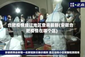 合肥疫情经过地区查询最新(安徽合肥疫情在哪个区)