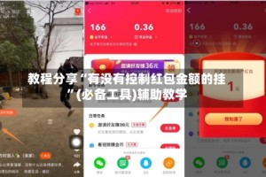 教程分享“有没有控制红包金额的挂”(必备工具)辅助教学