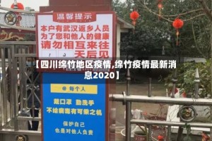 【四川绵竹地区疫情,绵竹疫情最新消息2020】