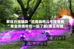 教程开挂辅助“迅奇麻将斗牛挂免费”专业师傅带你一起了解(确实有挂