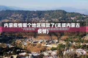 内蒙疫情哪个地区捐款了(支援内蒙古疫情)