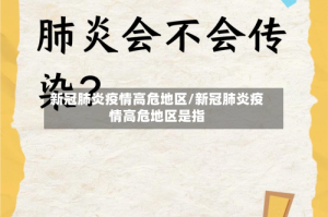 新冠肺炎疫情高危地区/新冠肺炎疫情高危地区是指