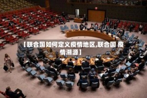 【联合国如何定义疫情地区,联合国 疫情溯源】