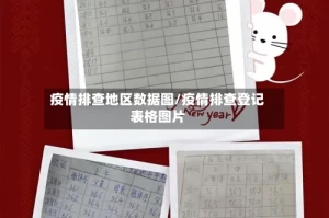 疫情排查地区数据图/疫情排查登记表格图片