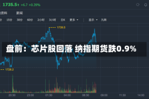 盘前：芯片股回落 纳指期货跌0.9%