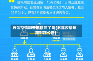 五莲疫情哪些地区封了啊(五莲疫情道路封路公告)