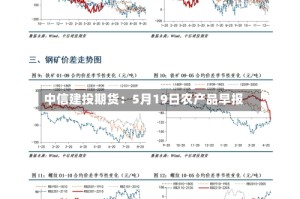 中信建投期货：5月19日农产品早报