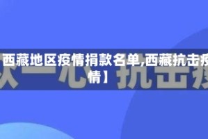 【西藏地区疫情捐款名单,西藏抗击疫情】