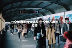 一个地区的疫情爆发/一个地方出现疫情