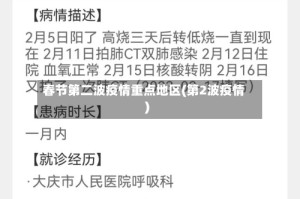 春节第二波疫情重点地区(第2波疫情)
