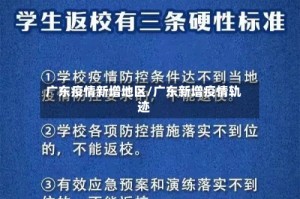广东疫情新增地区/广东新增疫情轨迹