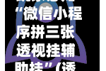 玩家必知“微信小程序拼三张透视挂辅助挂”(透视挂)辅助下载教程