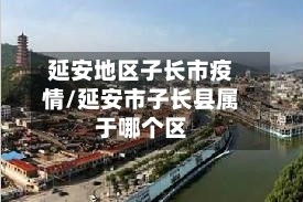 延安地区子长市疫情/延安市子长县属于哪个区