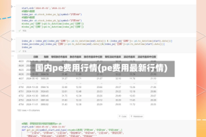 国内pe费用行情(pe费用最新行情)