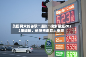 美国民众的谷歌“通胀”搜索量超2022年峰值，通胀焦虑卷土重来
