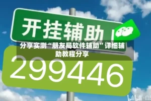 分享实测“朋友局软件辅助”详细辅助教程分享