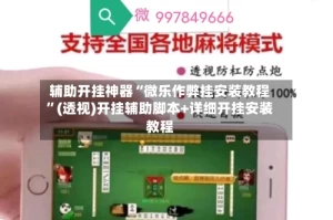辅助开挂神器“微乐作弊挂安装教程”(透视)开挂辅助脚本+详细开挂安装教程