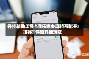 开挂辅助工具“微乐家乡麻将万能开挂器”详细开挂玩法