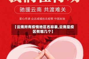 【云南所有疫情地区名称表,云南是疫区有哪几个】