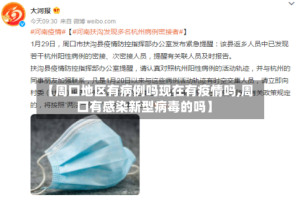 【周口地区有病例吗现在有疫情吗,周口有感染新型病毒的吗】