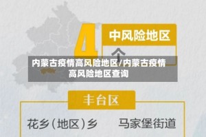 内蒙古疫情高风险地区/内蒙古疫情高风险地区查询