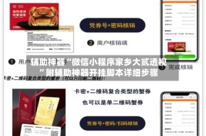 辅助神器“微信小程序家乡大贰透视”附辅助神器开挂脚本详细步骤