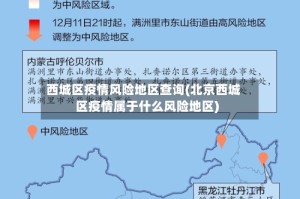 西城区疫情风险地区查询(北京西城区疫情属于什么风险地区)