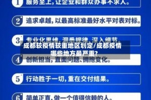 成都较疫情较重地区划定/成都疫情哪些地方最严重?