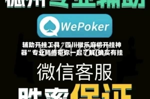 辅助开挂工具“四川微乐麻将开挂神器”专业师傅带你一起了解(确实有挂