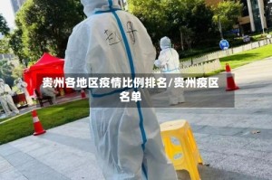 贵州各地区疫情比例排名/贵州疫区名单