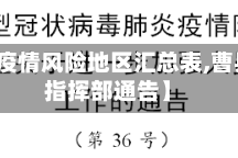 【曹县疫情风险地区汇总表,曹县疫情指挥部通告】