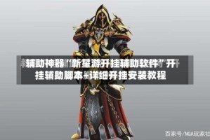 辅助神器“新星游开挂辅助软件”开挂辅助脚本+详细开挂安装教程