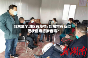 邵东哪个地区有疫情/邵东市有新型冠状病毒感染者吗?