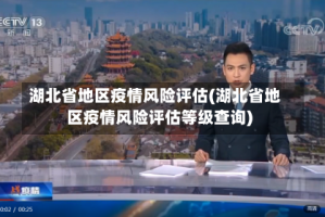 湖北省地区疫情风险评估(湖北省地区疫情风险评估等级查询)