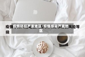疫情防控严重地区/疫情感染严重地区