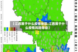 【江西属于什么疫情地区,江西属于什么疫情风险等级】