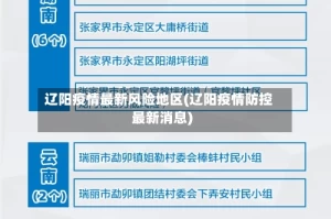 辽阳疫情最新风险地区(辽阳疫情防控最新消息)