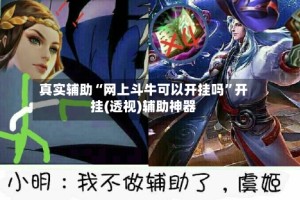 真实辅助“网上斗牛可以开挂吗”开挂(透视)辅助神器