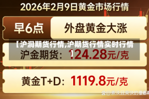 【沪洞期货行情,沪期货行情实时行情】