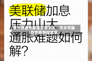 美元受通胀数据影响不大，不太可能改变美联储叙事