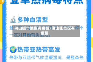 佛山哪个地区有疫情/佛山哪些区有疫情