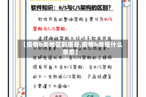 【疫情b类地区到底是,疫情b类是什么意思】