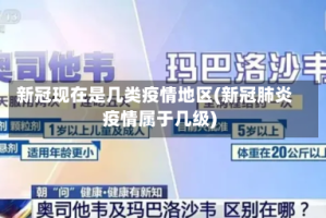 新冠现在是几类疫情地区(新冠肺炎疫情属于几级)