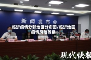临沂疫情分部地区分布图/临沂地区疫情风险等级